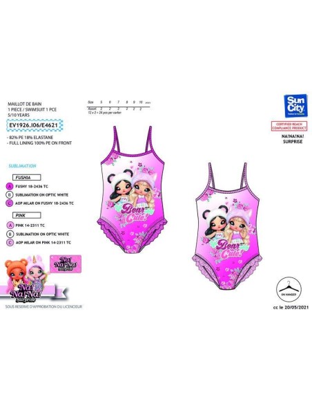 Bañador niña Nanana EV1926.I06 v22