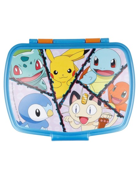 Sandwichera rectangular Pokemon distorsion