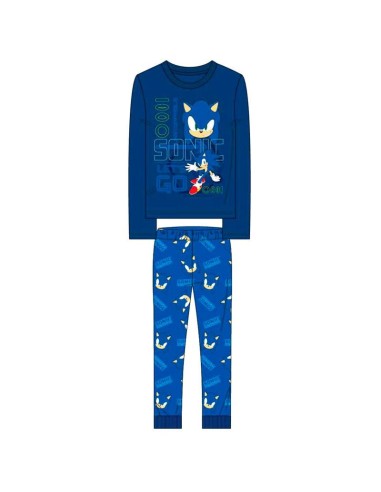 Pijama ml Sonic The Hedgehog interlock...