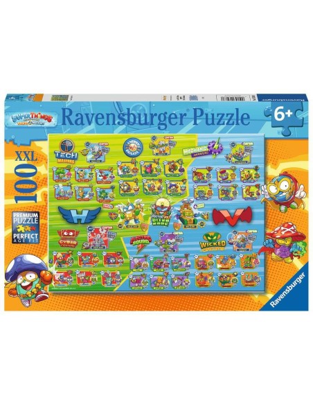 Puzzle Super things 100 pzas XXL