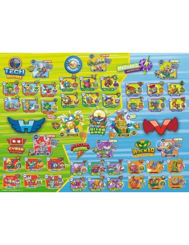 Puzzle Super things 100 pzas XXL