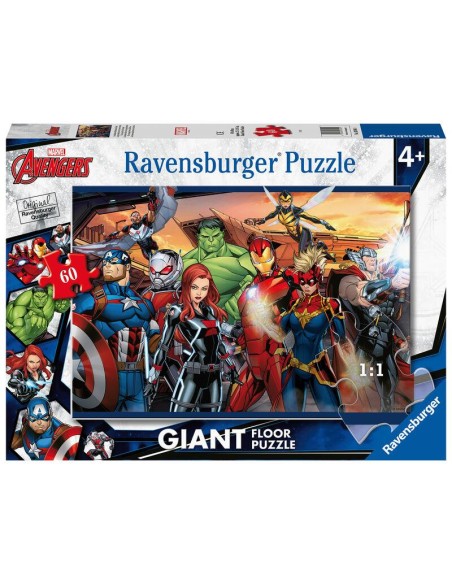 Puzzle Gigante Los Vengadores Avengers Marvel 60pzs