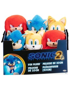 Peluche Sonic 2 22,5cm surtido UNIDAD 2