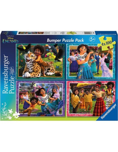 Puzzle Encanto Disney 4x100pzs