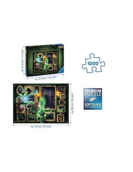 Puzzle Maléfica Villanas 1000 pzas