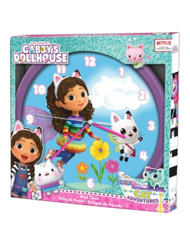 Reloj pared Gabbys dollhouse LAS3015