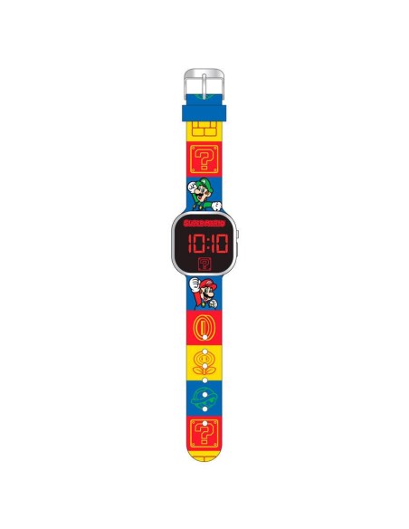 Reloj cuad digital led Super Mario Bros
