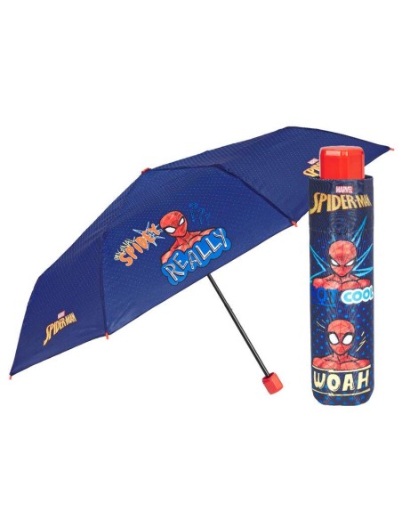 Paraguas plegable Spiderman