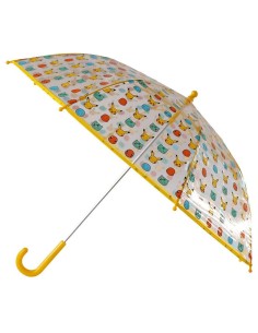 Paraguas manual transparente Pokemon diámetro 85cm