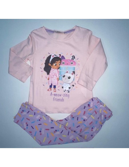 Pijama ml La casa de Gabby Gabby´s dollhouse algodón