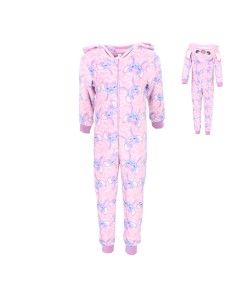 Pijama ml Stitch coralina Onesie rosa
