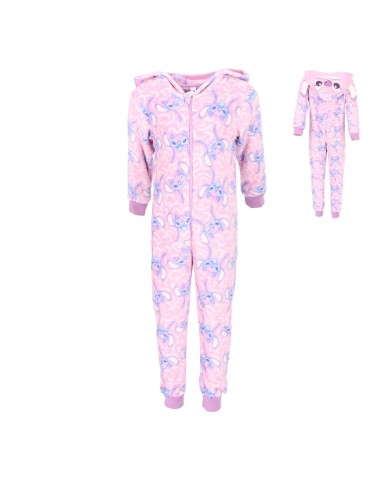 Pijama ml Stitch coralina Onesie rosa