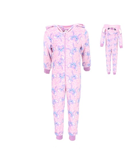 Pijama ml Stitch coralina Onesie rosa
