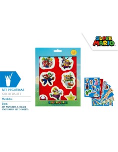 Pegatinas divertidas Super Mario