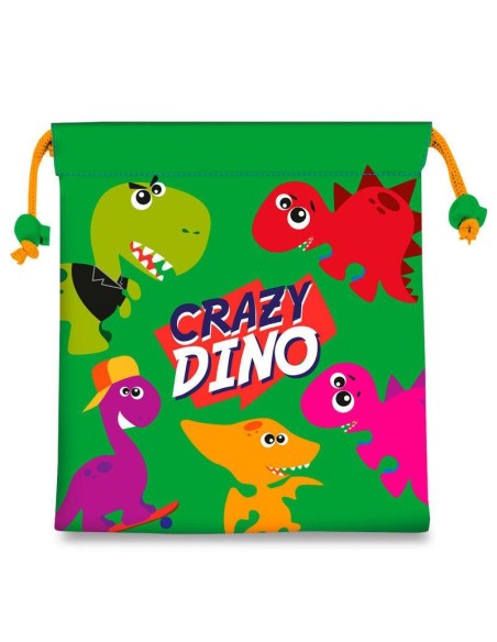 Saco merienda Diosaurios 22cm KL10696