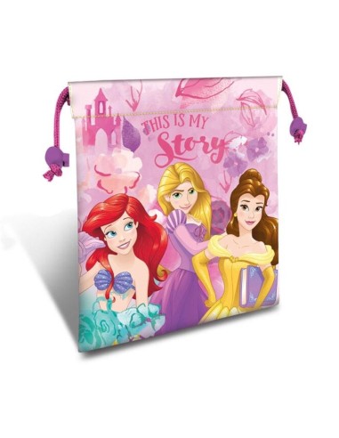 Saco merienda Princesas 22cm  MV21030