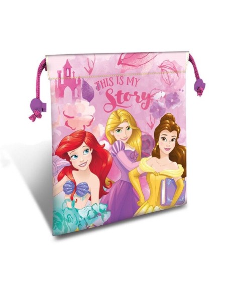 Saco merienda Princesas 22cm  MV21030