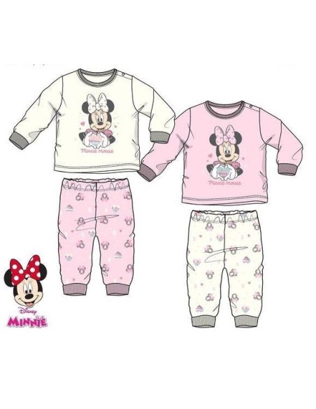 Pijama ml Minnie interlock HU0326.BIO i21