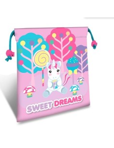 Saco merienda Unicornio 22cm KL1356
