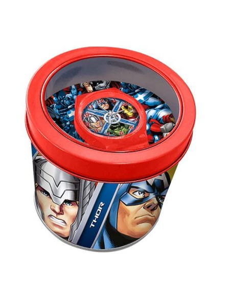 Reloj analógico Vengadores en caja KE03