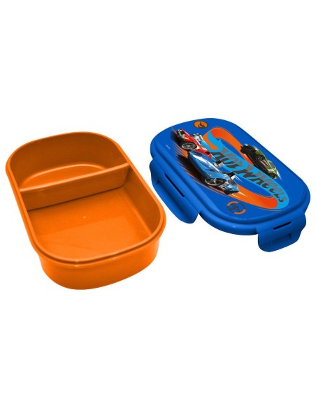 Sandwichera rectangular con cubierto de Hot Wheelsl HW00018