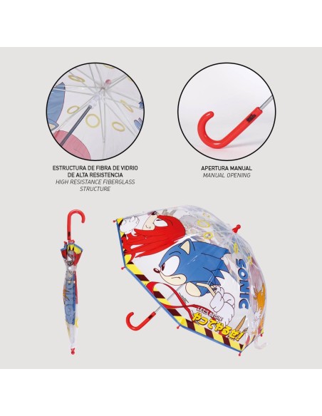 Paraguas manual Sonic diámetro 76cm