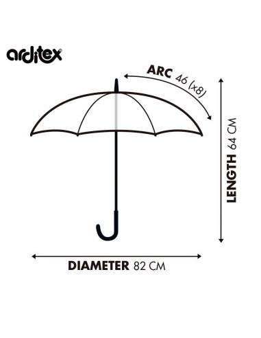 Paraguas Spiderman eva trasnparente SM15534