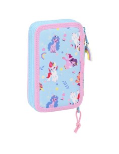 Plumier doble My Little Pony Wild & Free 28pzs 2