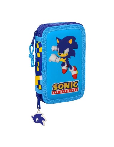 Plumier doble Sonic Speed 28pzs