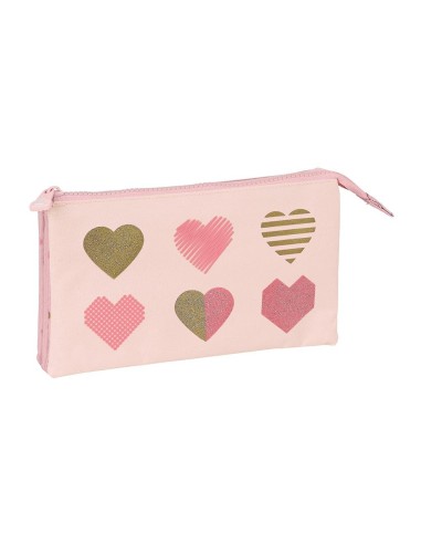 Portatodo triple Glowlab Hearts