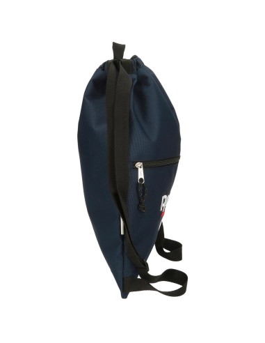 Saco gym cremallera Reebok Boston marino