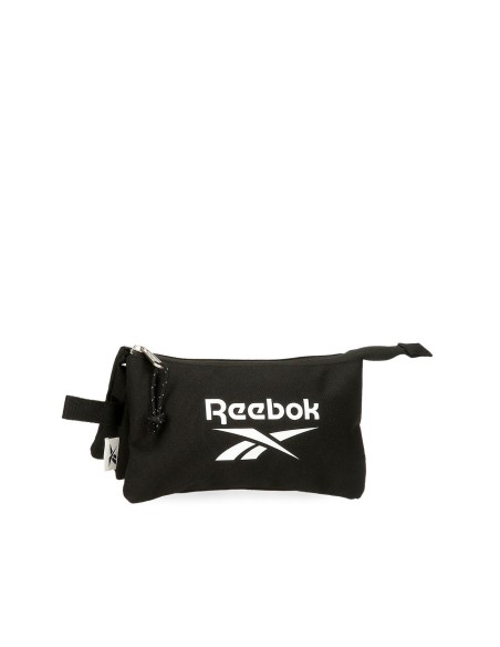 Portatodo Reebok 3 cremalleras Boston  negro