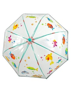 Paraguas manual reflectante Peces diámetro 69cm 2