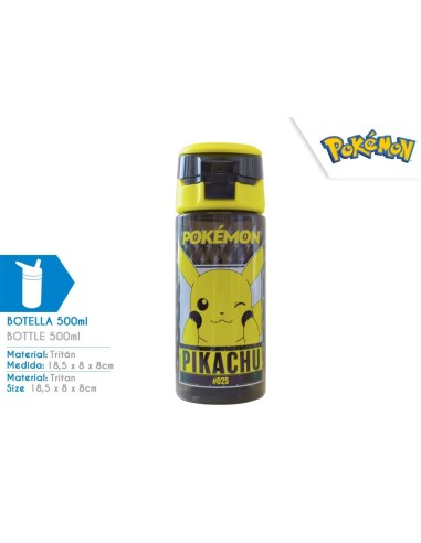 Botella Pokemon 500ml Albany PK91491