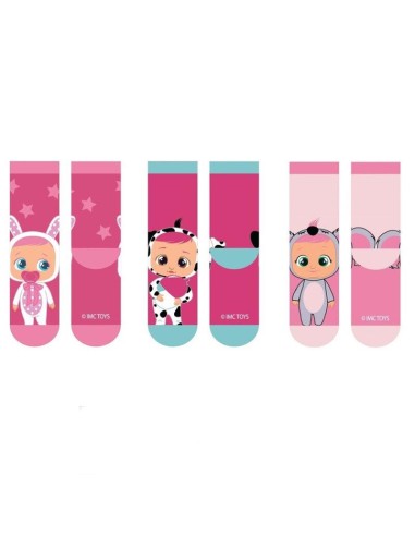 Set 3 calcetines de Cry Babiesbr /Bebés...