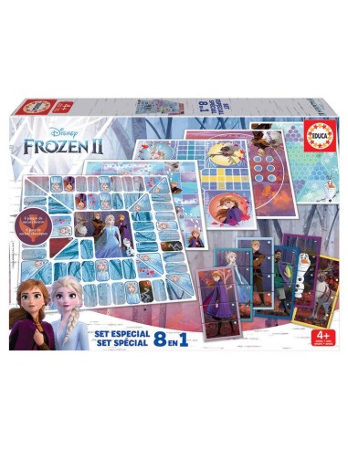 Set juegos 8 en 1 Frozen 2 Disney