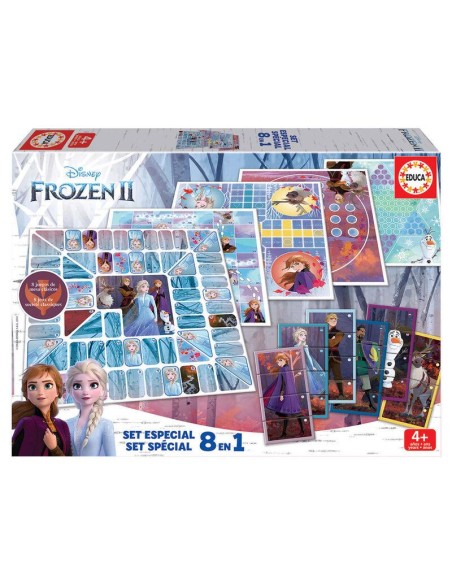 Set juegos 8 en 1 Frozen 2 Disney