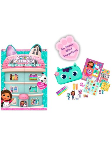 Set actividades La Casa de Muñecas de Gabby