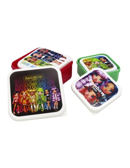 Set 4 Contenedores en 1 Rainbow High