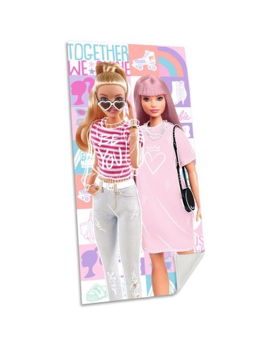 Toalla Barbie algodón 70x140cm v23