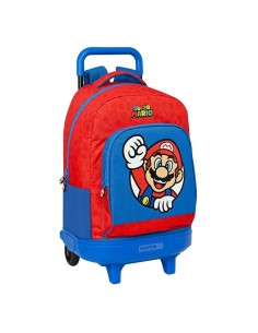 Trolley compact 45cm Super Mario rojo