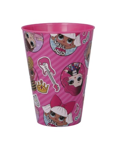 Vaso 430ml grande Lol surprise rock