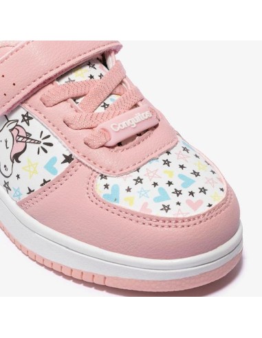 Zapatillas  Conguitos Unicornio Napa Rosa...