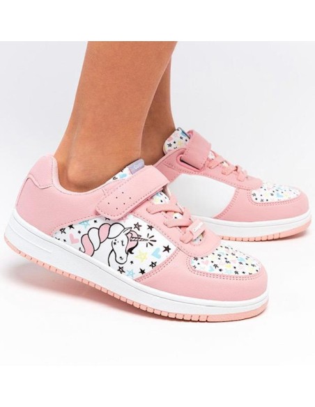 Zapatillas  Conguitos Unicornio Napa Rosa NV122409 (27-36)
