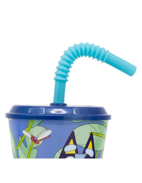 Vaso caña 430ml Bluey