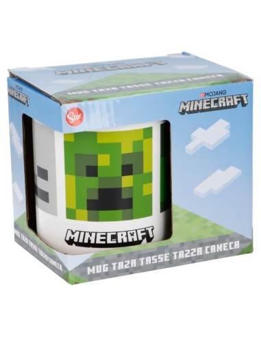 Taza ceramica 325ml Minecraft