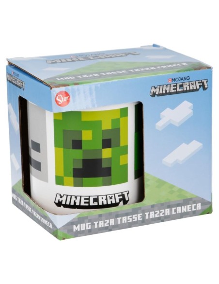 Taza ceramica 325ml Minecraft