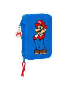 Plumier doble Play Super Mario Bros 28pzs 