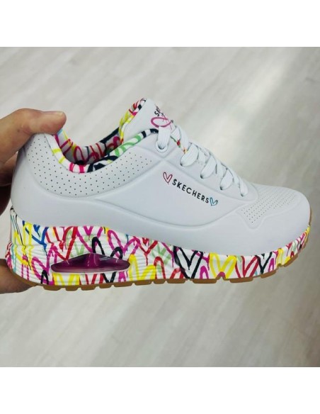 Deportiva Skechers 155506L (36A40) UNO LOVING LOVE