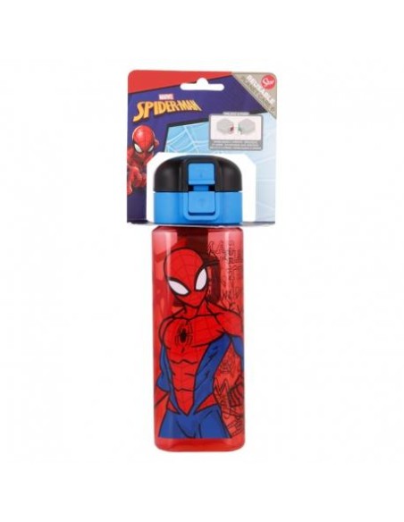 Botella robot con cierre 550 ml Spiderman Arachnid Grid